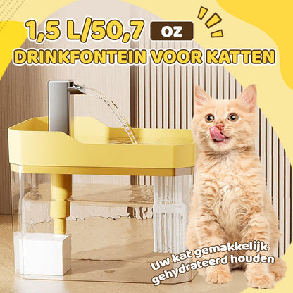 Automatische Waterdrinkfontein Dispenser voor Kat
