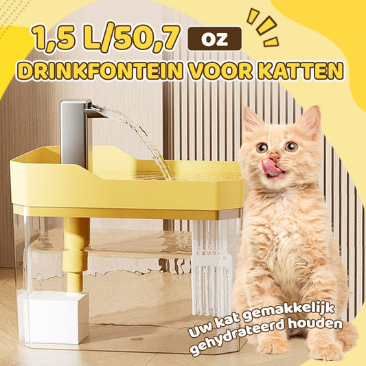 Automatische Waterdrinkfontein Dispenser voor Kat