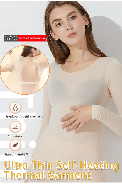 ⏳Tijdelijke aanbieding⏰Ultradun zelfverwarmend thermokledingstuk
