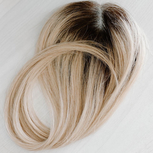 Dames natuurlijke haar toppers met clips