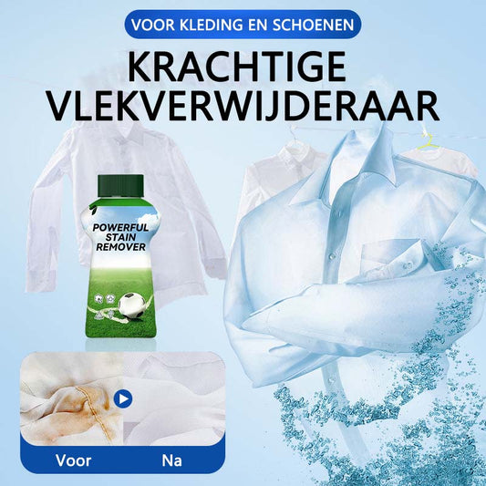 Krachtige vlekverwijderaar voor kleding en schoenen
