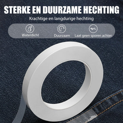 Wasbare zoomtape voor broeke