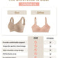 🎁Koop 1, krijg 2 gratis, 💕Geribbelde zijden push-up bh voor dames zonder stalen ring, verstelbaar🌸