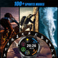 Waterdichte Smartwatch Met Gezondheidsmonitor En Bluetooth-Oproepmodus