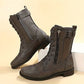 🔥🔥Gratis verzending👢Sale 49% korting - Orthopedische laarzen met ronde neus en zijrits voor dames
