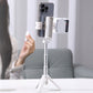 3-in-1 Selfiestick Statief met LED Lamp en Bluetooth Afstandsbediening