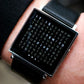 ⌚Waterdicht vierkant elektronisch herenhorloge met stalen band