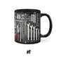 3D Mechanische Gereedschapskist Koffiemok Set