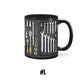3D Mechanische Gereedschapskist Koffiemok Set