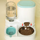 Zwaartekracht Huisdier Voerbak en Water Dispenser Set