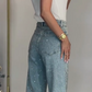 💝2025 Hete verkoop 50% korting🔥Jeans met rechte pijpen en strass-steentjes