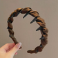 Strass haarband met tanden voor dames
