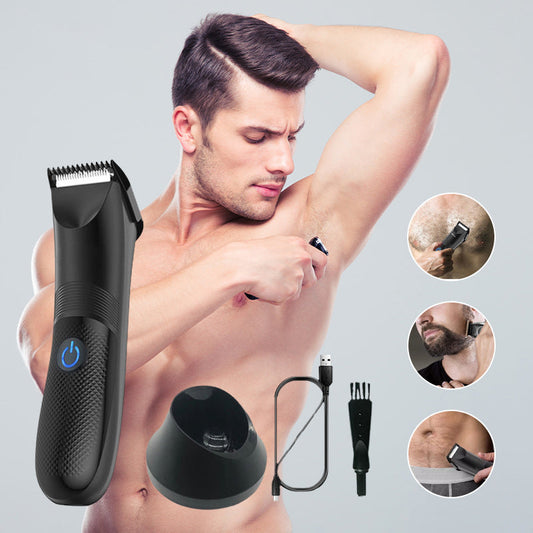 Waterdichte Bodygroomer voor Heren met LED-licht