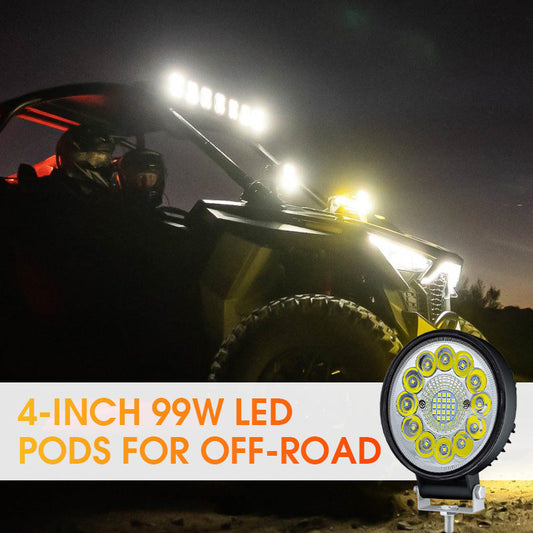KOOP 2 KRIJG 1 GRATIS 🔥🔥🔥🔥4-inch 99W LED-pod voor offroad