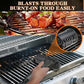 🔥 NU 60% KORTING!🍖 Draadloze elektrische barbecueborstelreiniger – Grondige reiniging, lange steel & oplaadbaar 🔋