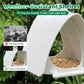 Modern hangend vogelvoederhuisje voor in de tuin