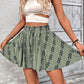 💃Dames Boheemse Print Hoge Taille Shorts