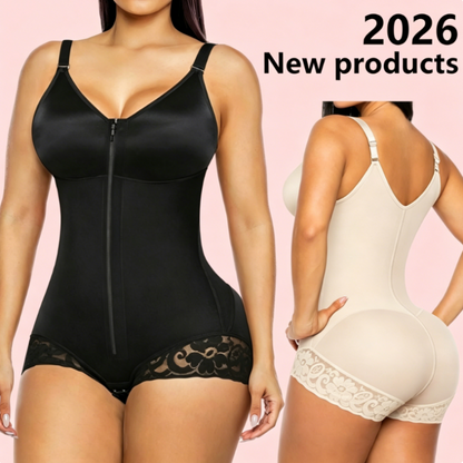 👙 57% KORTING! ✨ Buikweg-Vormgevende Bodysuit – Taillecontrole, Billen Lifting & Sterke Compressie, Figuurvriendelijk Ook In Grote Maten 👗