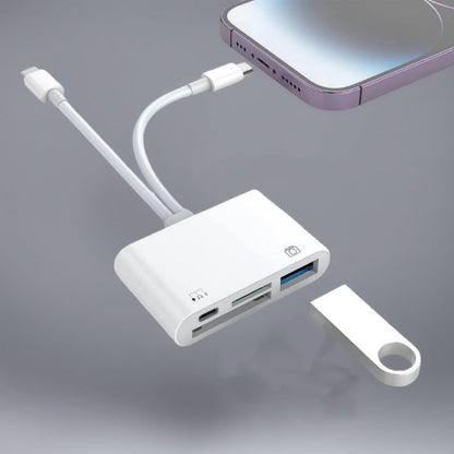 🔌 NU 49% KORTING! 📱 5-in-1-lezer voor Android – dubbele USB-C-adapter, snel opladen en gegevenssynchronisatie ⚡
